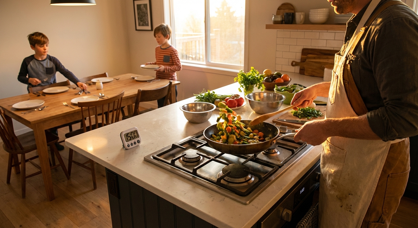 15-Minute Miracle Meals: Lightning-Fast Weeknight Dinners for Real Life