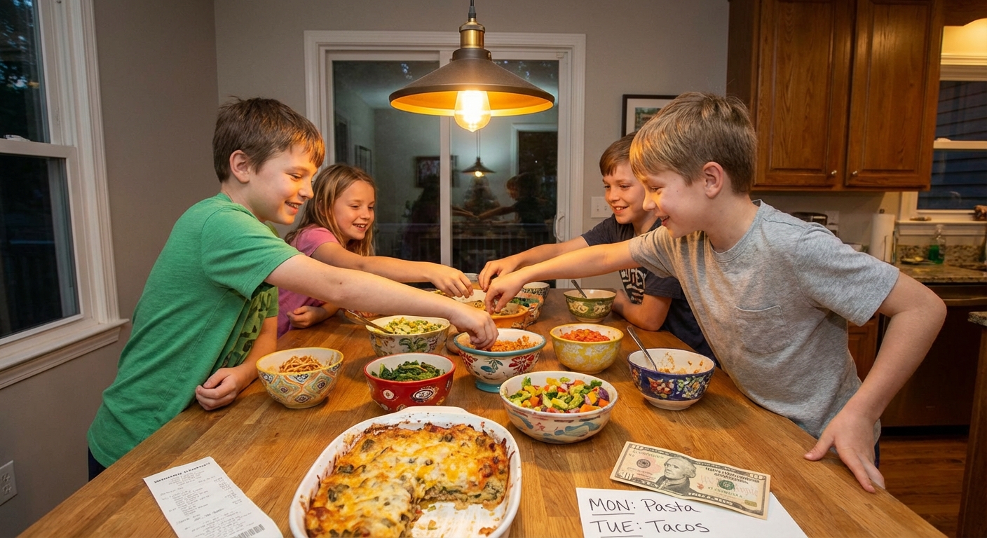 7 Family-Friendly Dinners Under $10: Budget Meals That Actually Feel Special